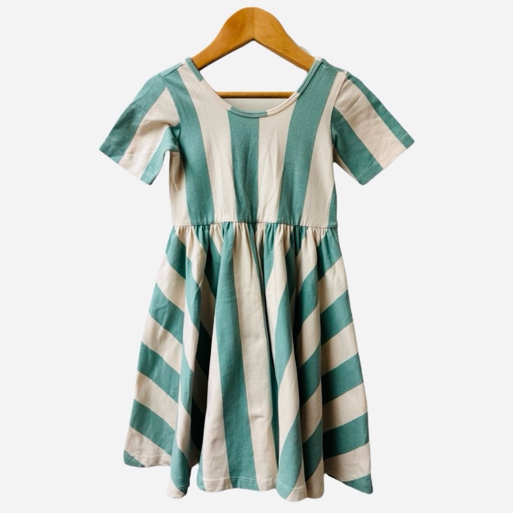 Alice + Ames Short Sleeve Ballet Dress | Circus Stripe